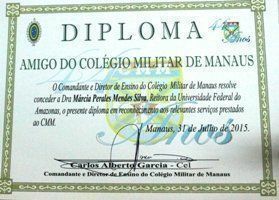 Diploma Amigo do CMM